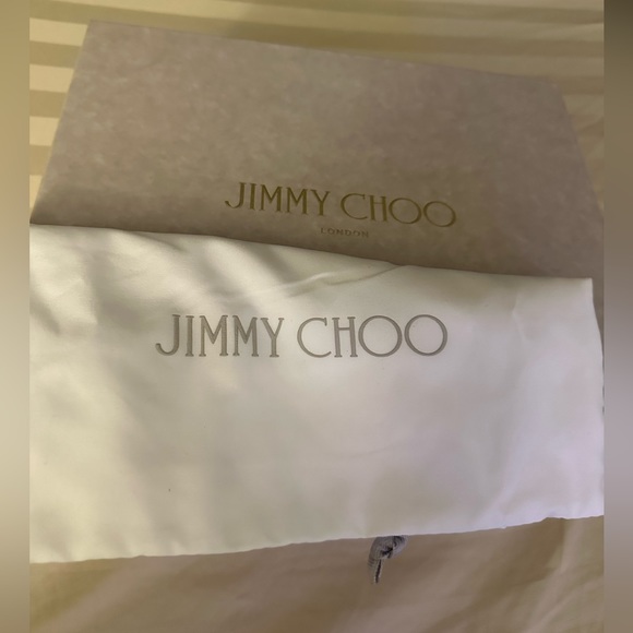 ❌ SOLD ❌ - 100% Auth- NEW Jimmy Choo Blue Talika Heels - size 38/7 - Picture 4 of 4